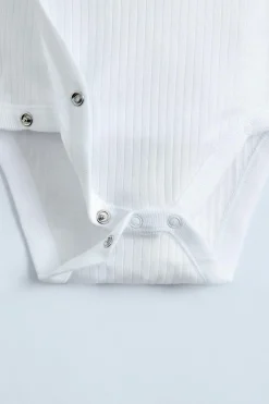 PACK DE TRÊS BODIES QUIMONO DE MANGA CAVA-ZARA Cheap