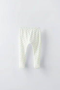 PACK DE TRÊS CALÇAS COM PÉS ESTAMPADAS-ZARA Flash Sale