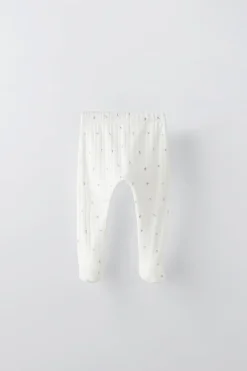 PACK DE TRÊS CALÇAS COM PÉS ESTAMPADAS-ZARA Hot