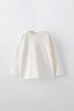 PACK DE TRÊS T-SHIRTS LISAS-ZARA New