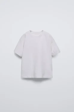 PACK DE TRÊS T-SHIRTS LISAS-ZARA Sale