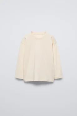 PACK DE TRÊS T-SHIRTS LISAS-ZARA Sale