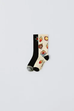 PACK DUAS MEIAS X RICARDO CAVOLO-ZARA Store