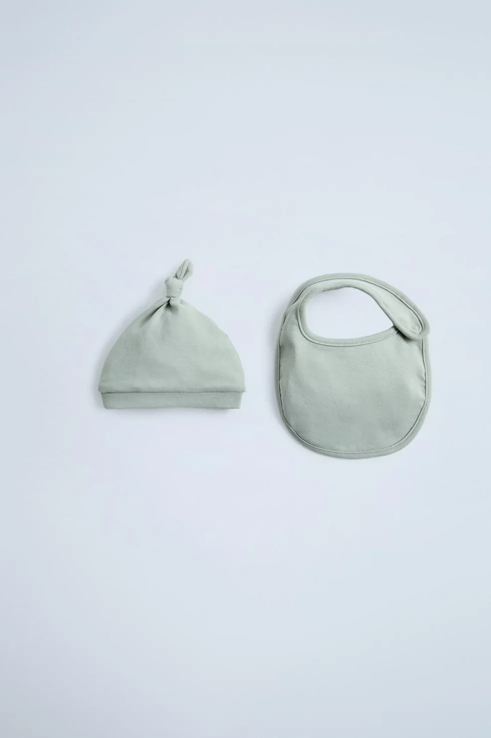 PACK GORRO E BABETE-ZARA Sale