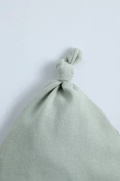 PACK GORRO E BABETE-ZARA Sale