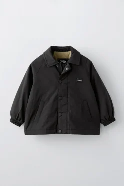 PARKA LEVE COM ETIQUETA-ZARA Best Sale