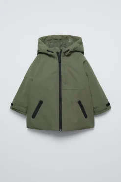 PARKA LEVE IMPERMEÁVEL-ZARA Flash Sale