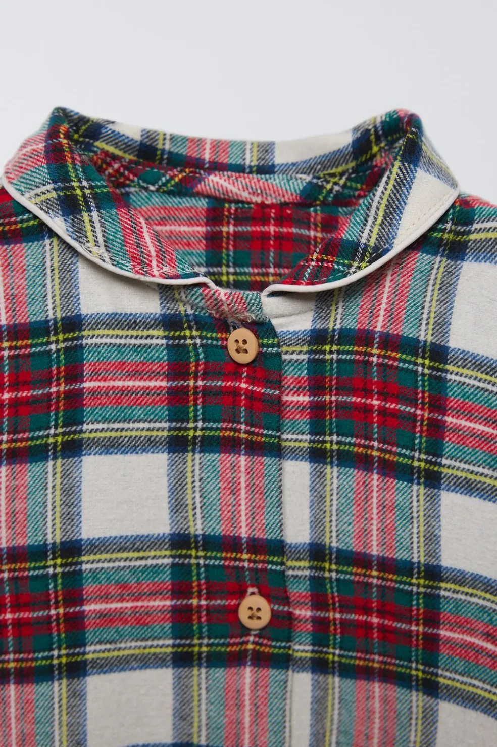 PIJAMA INTEIRO DE FLANELA AOS QUADRADOS-ZARA Best Sale