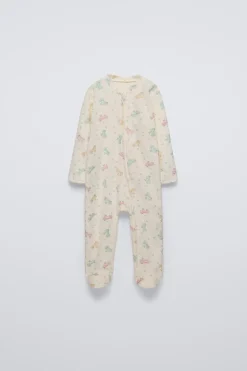 PIJAMA INTEIRO DE VELUDO COM UNICÓRNIOS-ZARA Shop