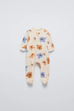 PIJAMA INTEIRO URSOS-ZARA Fashion