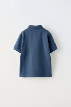 POLO BÁSICO LISO-ZARA Best Sale
