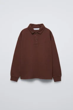 POLO COM EFEITO DE LAVAGEM-ZARA Best Sale