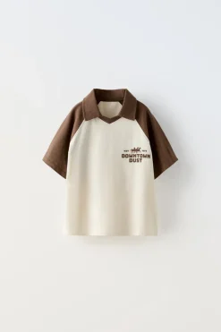 POLO ESTAMPADO COM CAVALOS-ZARA Shop