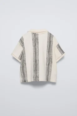 POLO ÀS RISCAS-ZARA Cheap