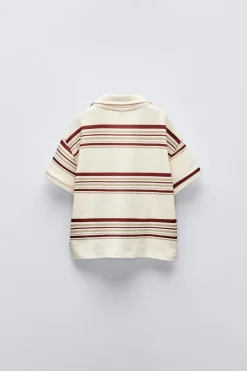 POLO ÀS RISCAS-ZARA Best Sale