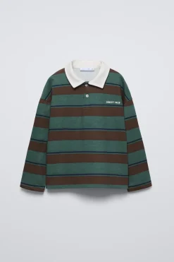 POLO ÀS RISCAS-ZARA Discount