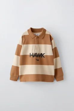 POLO ÀS RISCAS HEAVY JERSEY TONY HAWK ™-ZARA Outlet