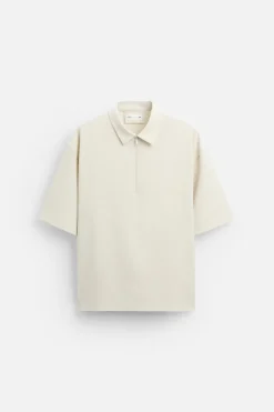 ZARA Polos^POLO ZIP Bege