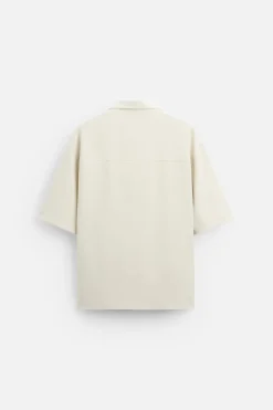 ZARA Polos^POLO ZIP Bege