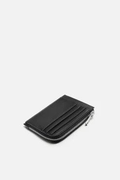 ZARA Malas / Mochilas^PORTA-CARTÕES PORTA-MOEDAS LISO Preto