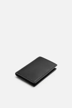 ZARA Malas / Mochilas^PORTA-CARTÕES VERTICAL LISO Preto