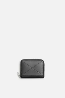 ZARA Malas / Mochilas^PORTA-MOEDAS COM PESPONTES Preto