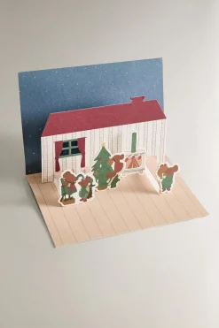 POSTAL DESDOBRÁVEL RATINHOS NATAL-ZARA Shop