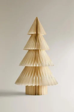 ÁRVORE DE NATAL DESDOBRÁVEL PAPEL LUZ GRANDE-ZARA Flash Sale