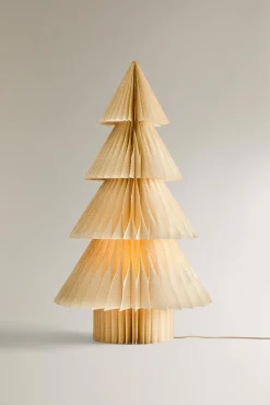 ÁRVORE DE NATAL DESDOBRÁVEL PAPEL LUZ GRANDE-ZARA Flash Sale