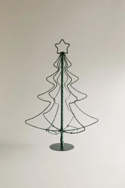ÁRVORE DE NATAL ESTRUTURA LUZES LED PEQUENA-ZARA Hot