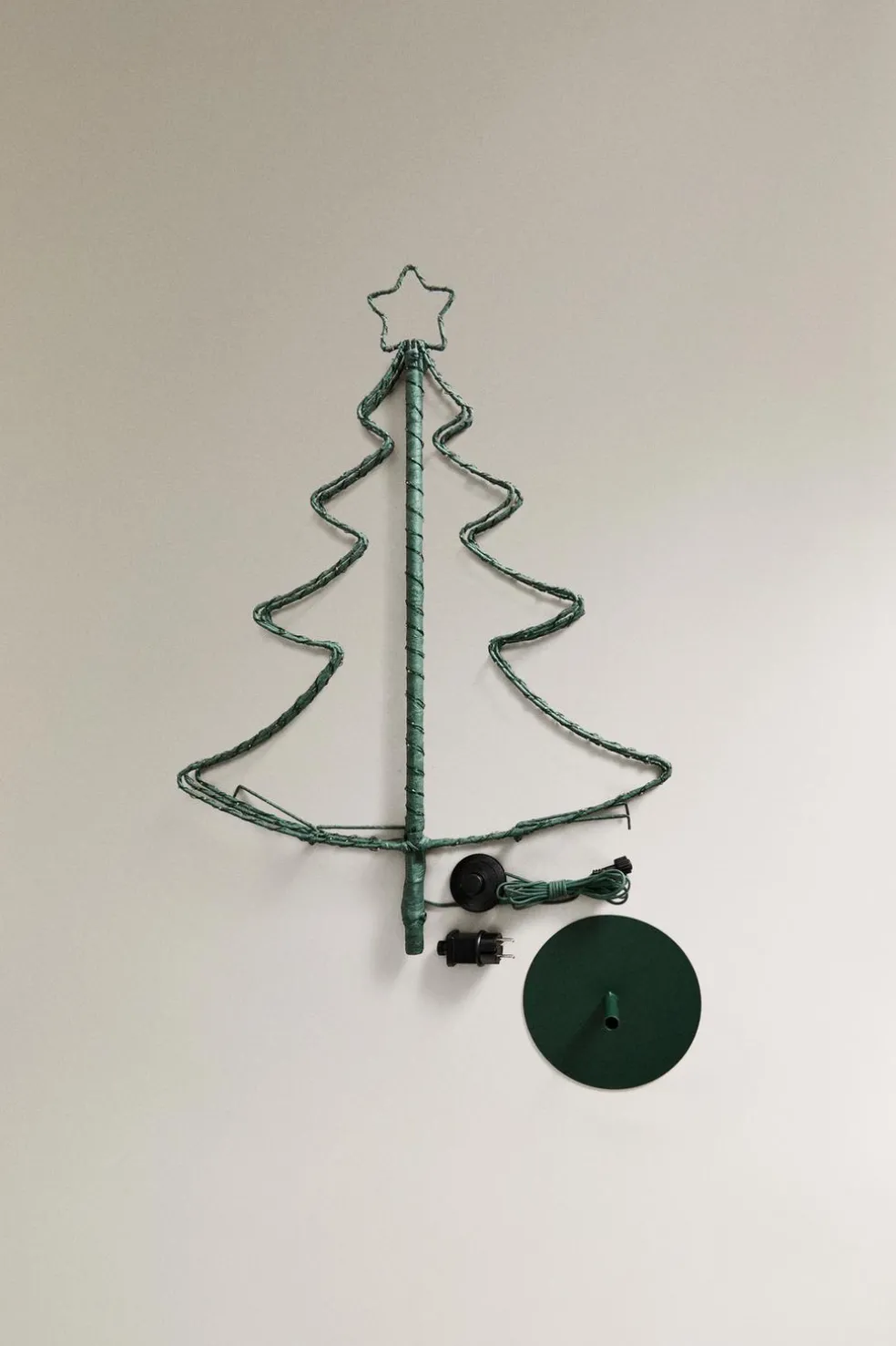 ÁRVORE DE NATAL ESTRUTURA LUZES LED PEQUENA-ZARA Hot