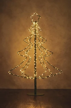ÁRVORE DE NATAL ESTRUTURA LUZES LED PEQUENA-ZARA Hot
