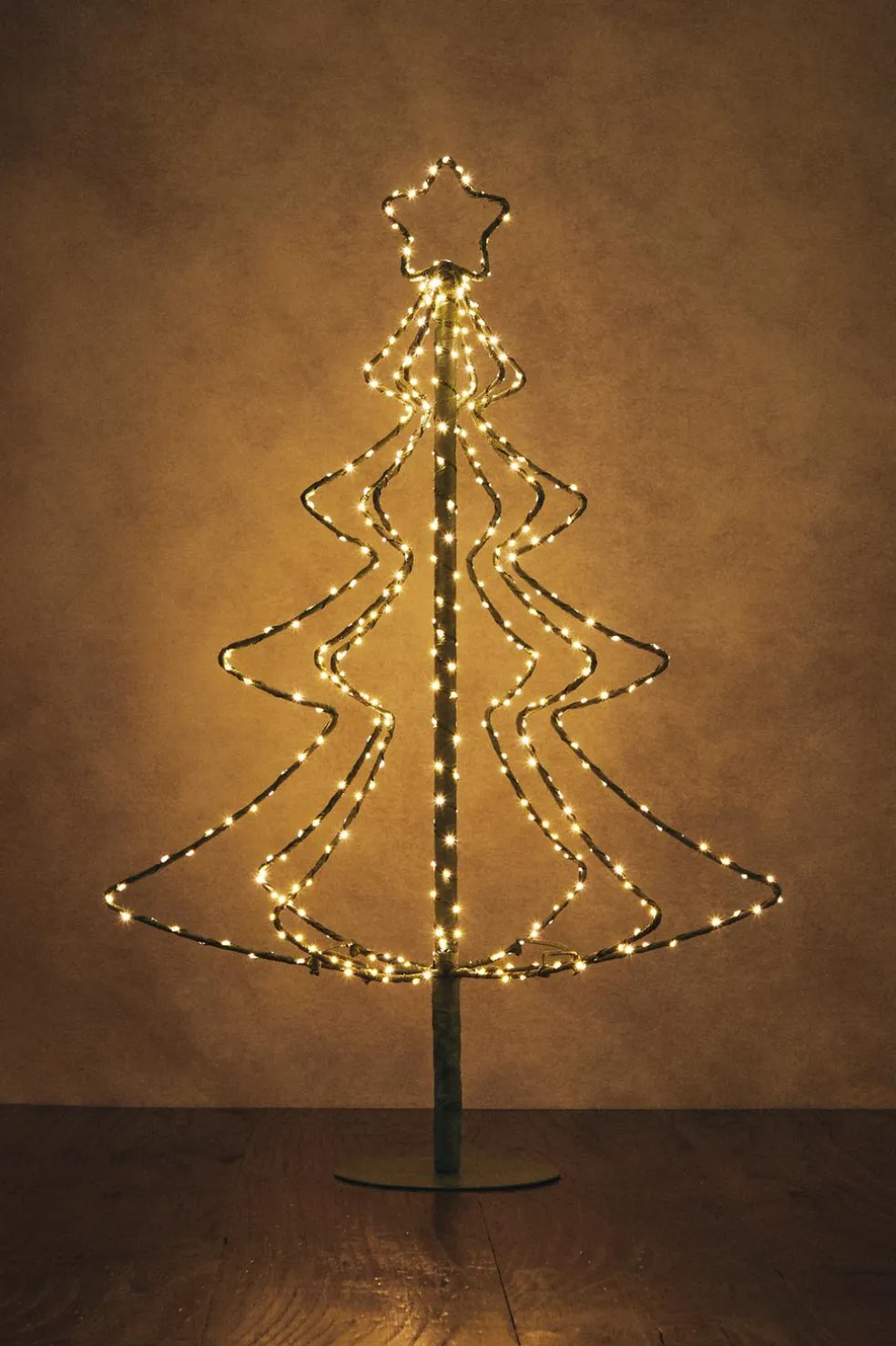 ÁRVORE DE NATAL ESTRUTURA LUZES LED PEQUENA-ZARA Hot