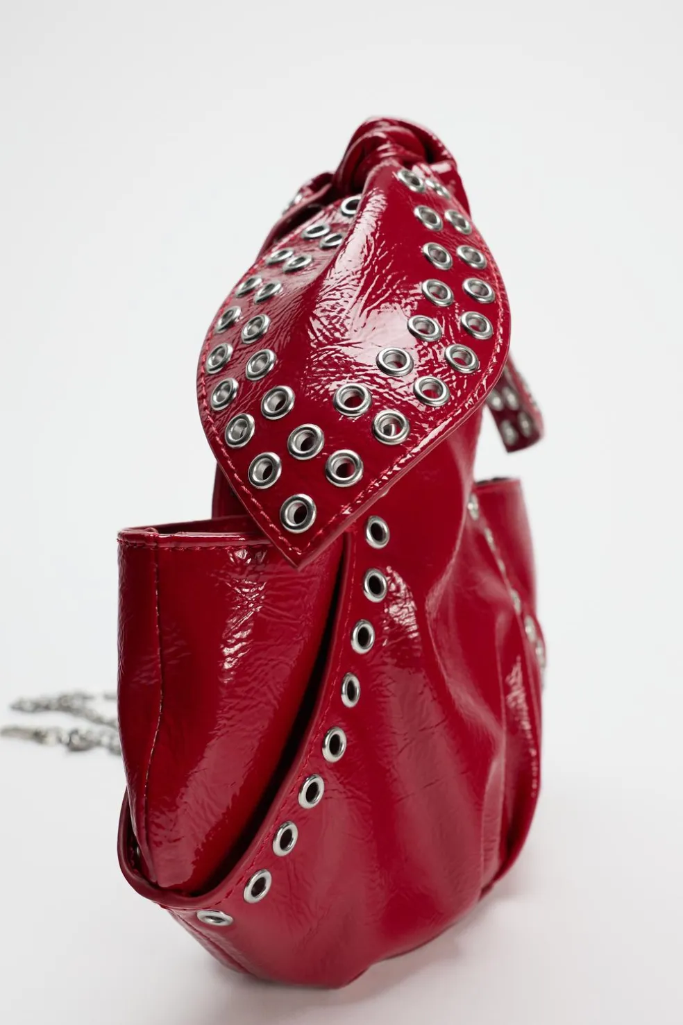 ZARA Malas^SACO PEQUENO TACHAS Vermelho