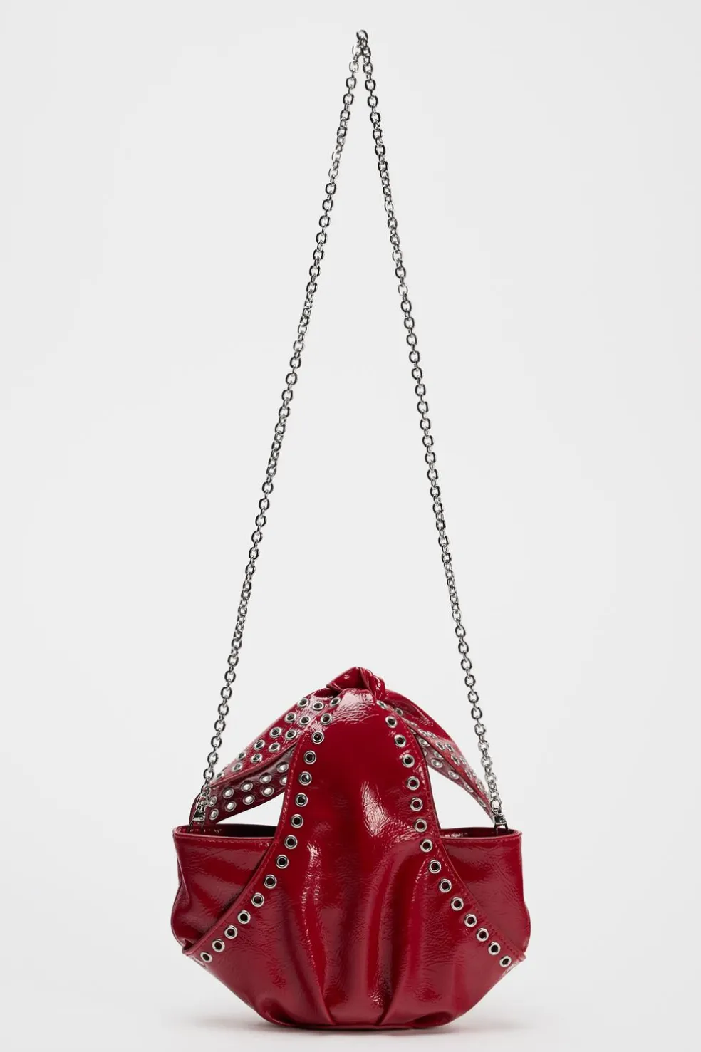 ZARA Malas^SACO PEQUENO TACHAS Vermelho