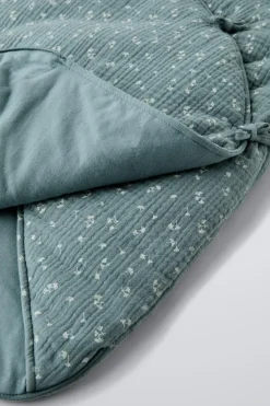 SACO PORTA-BEBÉS TEXTURA FOLHAS-ZARA New