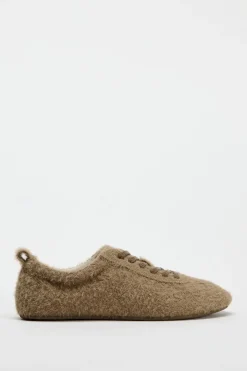 ZARA Winter Layersnew|Sapatos^SAPATO BLUCHER PELO torrado