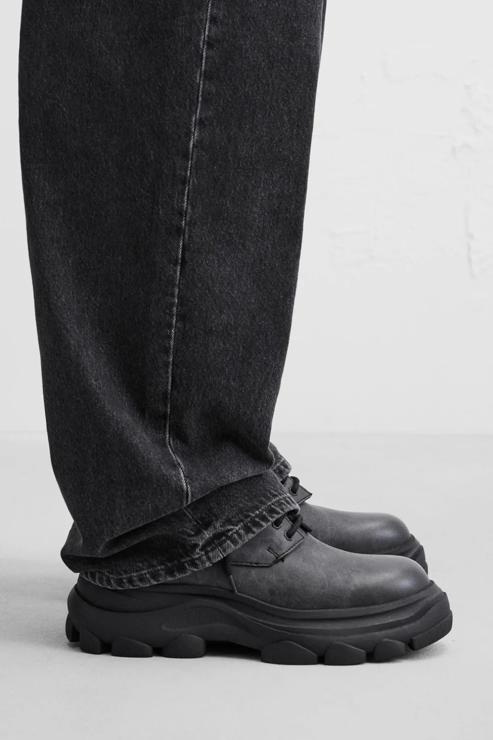 ZARA Vestuário De Inverno|Sapatos^SAPATO VOLUME Preto
