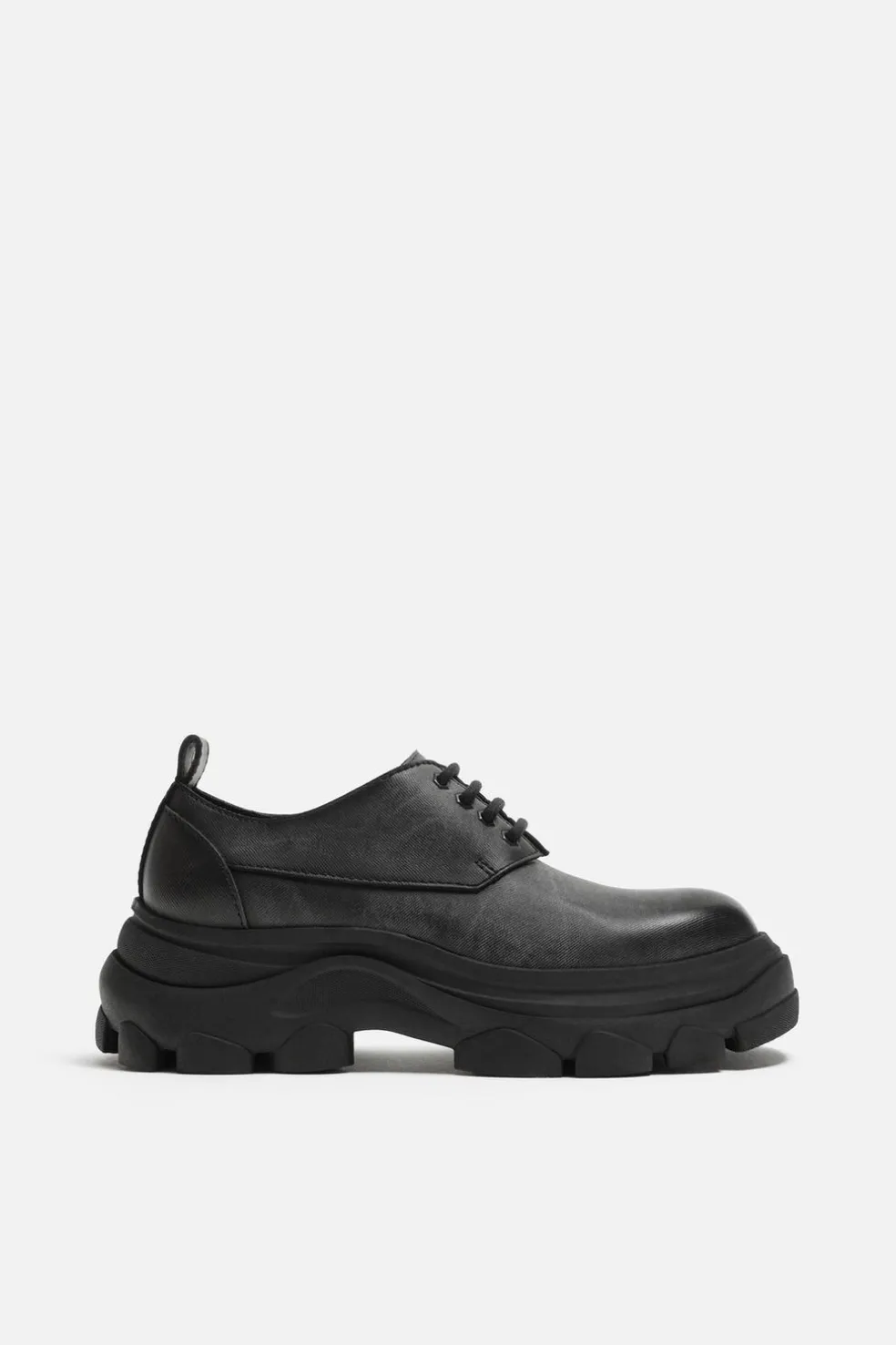 ZARA Vestuário De Inverno|Sapatos^SAPATO VOLUME Preto