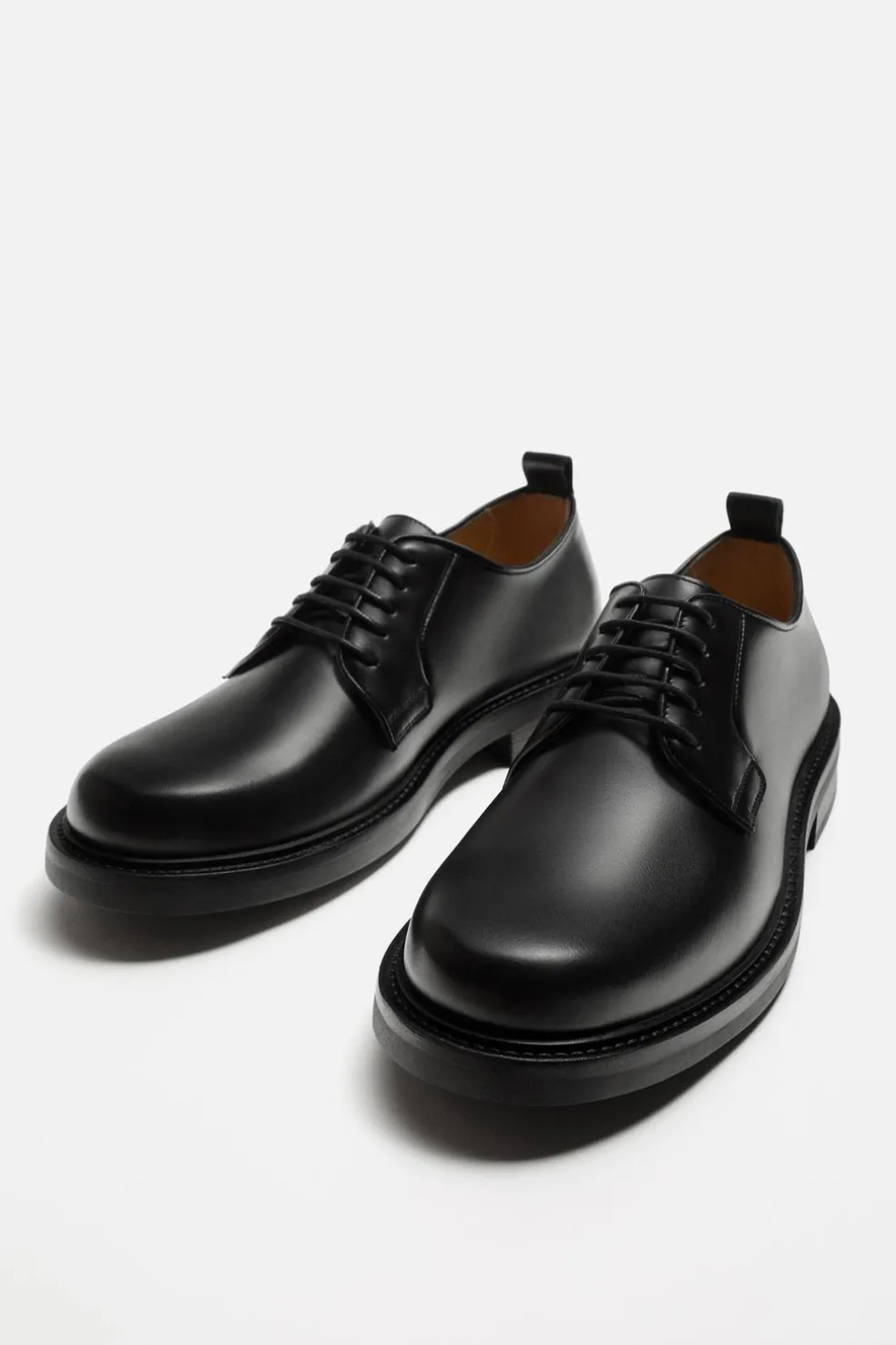 ZARA Pele|Sapatos^SAPATOS DE PELE ELEGANTES Preto