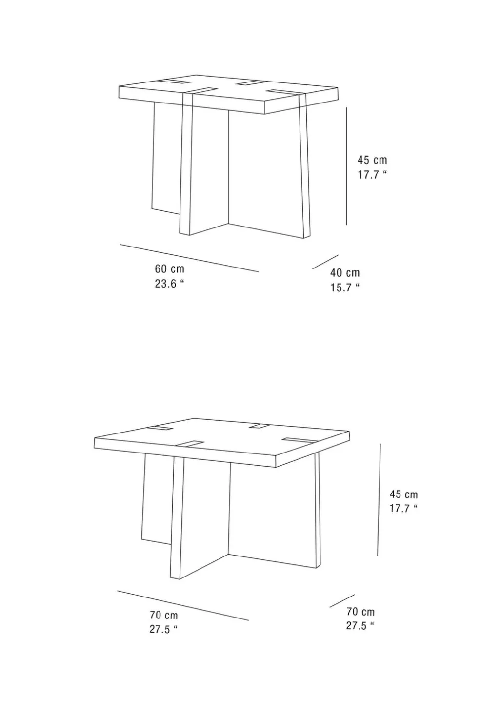 ZARA Móveis|Móveis^SIDETABLE 01 Castanho