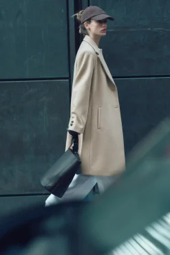 ZARA Winter Layersnew|Sobretudos / Anoraques^SOBRETUDO SUAVE torrado