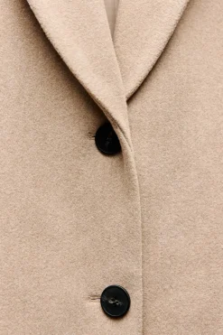 ZARA Winter Layersnew|Sobretudos / Anoraques^SOBRETUDO SUAVE torrado