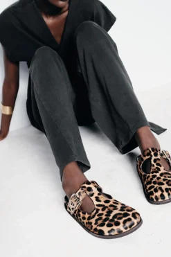 ZARA Sapatos^SOCAS PELE ESTAMPADO ANIMAL Leopardo