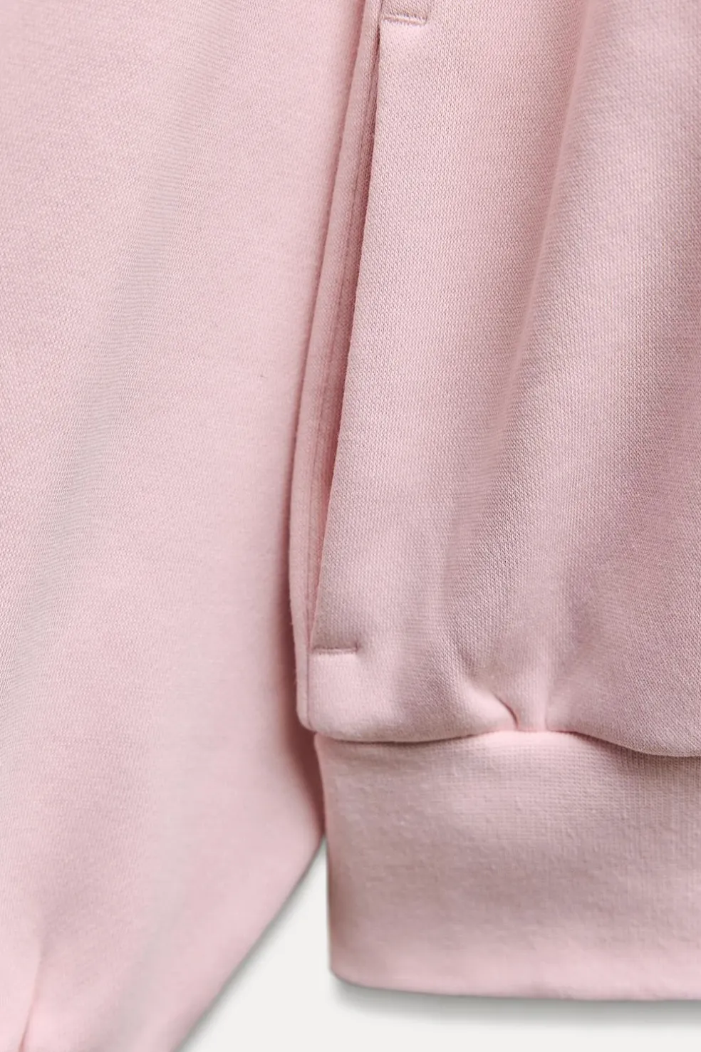 ZARA Winter Layersnew|Sweatshirts / Joggers^SWEAT COM CAPUZ E BOLSOS Rosa-pálido