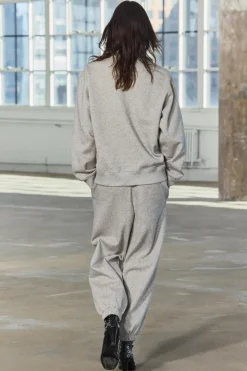 ZARA Winter Layersnew|Sweatshirts / Joggers^SWEAT FELPUDA OVERSIZE COM ETIQUETA Cinzento-vigoré