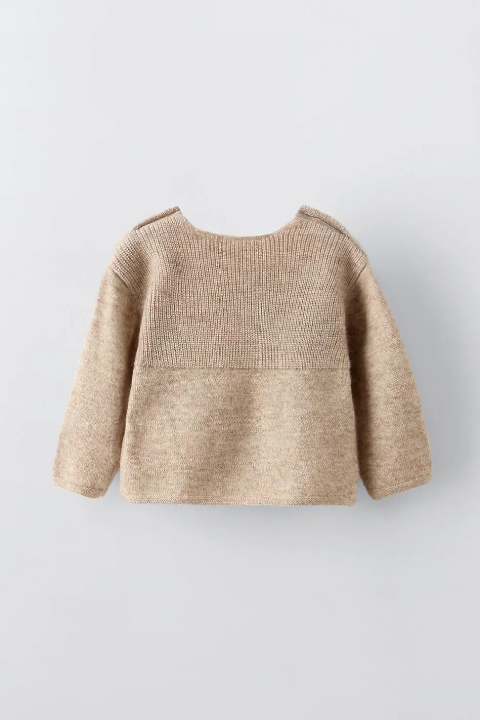 SWEATER DE LÃ E CAXEMIRA-ZARA Sale