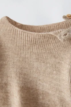 SWEATER DE LÃ E CAXEMIRA-ZARA Sale