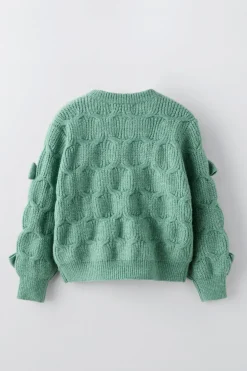 SWEATER DE MALHA COM LAÇOS-ZARA Outlet
