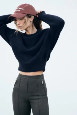 ZARA Winter Layersnew^SWEATER DE MALHA SOFT Azul